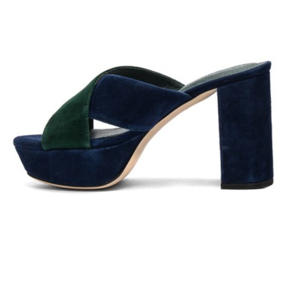 SCF x Raye suede shoes